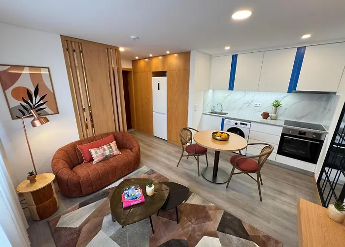 Blue Leça T1 3º Andar - Traseiras Apartamento Leça da Palmeira